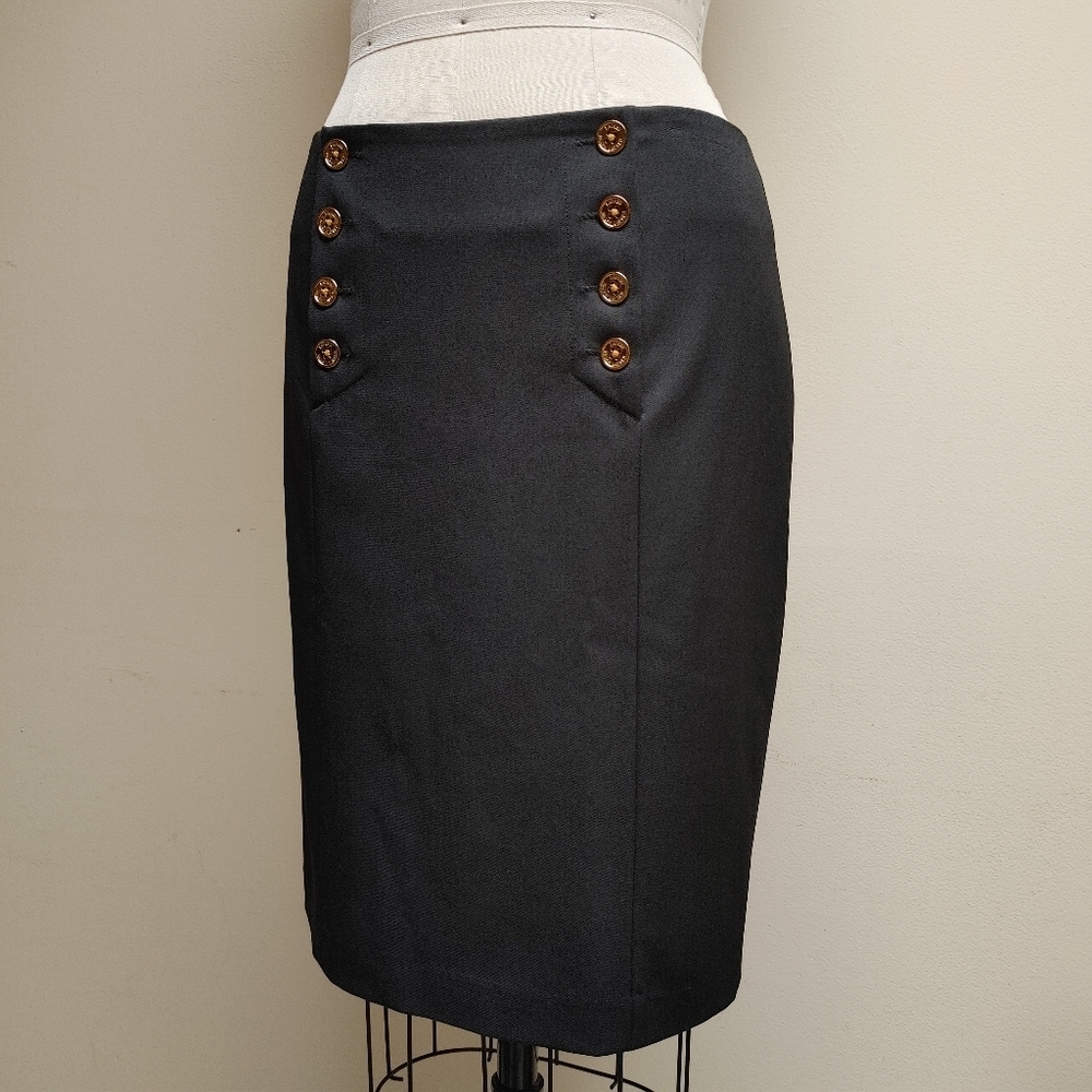 RALPH LAUREN Skirt Black 6 - Picture 14 of 14